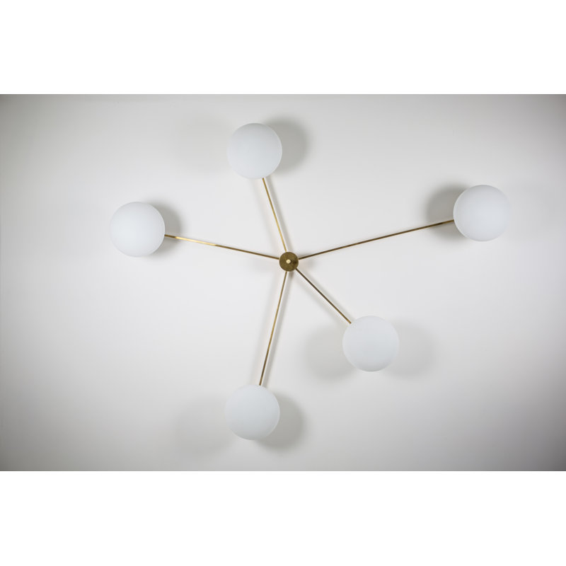Stella Starfish - Plafonnier encastré sphérique Spoutnik 60 po
