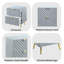 Table de chevet Gaines Grey