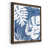 Toile avec cadre en noyer