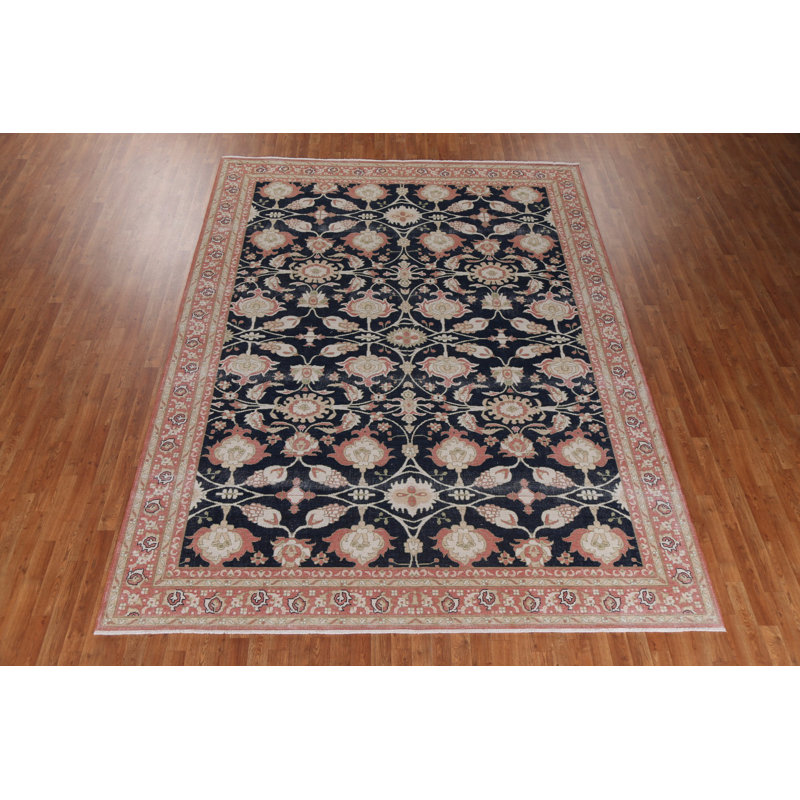 Tapis turc floral Sultanabad Ziegler 9 x 12
