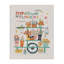 "Inspiring Assorted Flower Cart", art mural par Irene Chan-2137171360