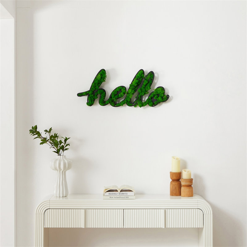 Wall Decor on Iron