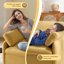 Fauteuil surdimensionné en chenille simple, fauteuil d'appoint large et profond, fauteuil rembourré moderne et confortable-1731537381-1729369247-1731537382