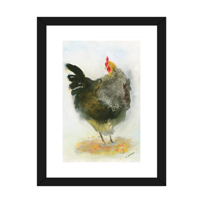 Hen Hen No. 1 par Connie Collum - impression d'art graphique