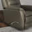 Global Home Swivel Glider Recliner With Manual Footrest