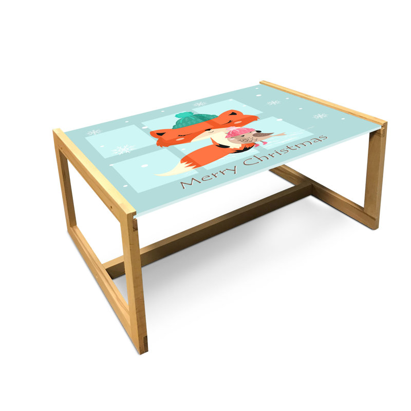 Raegan Sled Coffee Table, 90cm H x 62cm W x 40cm D
