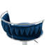 Tabouret de bar pivotant avec dossier Ginko-879315297-882844526