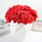 Artificial Hydrangea Flower Head With Pole-2097806386