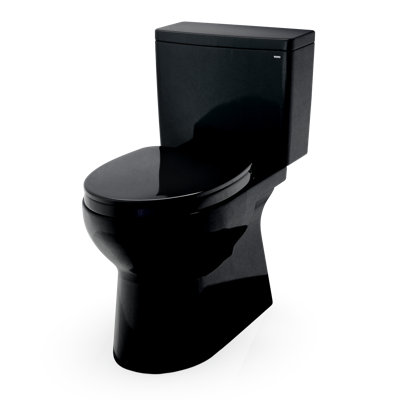 TOTO Glaston Two-Piece Elongated 1.28 GPF WASHLET+ and Auto Flush Ready Universal Height Toilet with CEFIONTECT and SS124 SoftClose Seat, Sedona Beige - MS472124CEFG#12