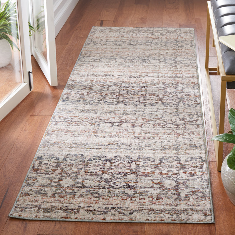 Tapis floral Limitee 700 Performance, Tapis de couloir 2 pi 6 po x 8 pi