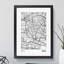 Map Berlin Germany - Picture Frame Graphic Art-62802215-62802218