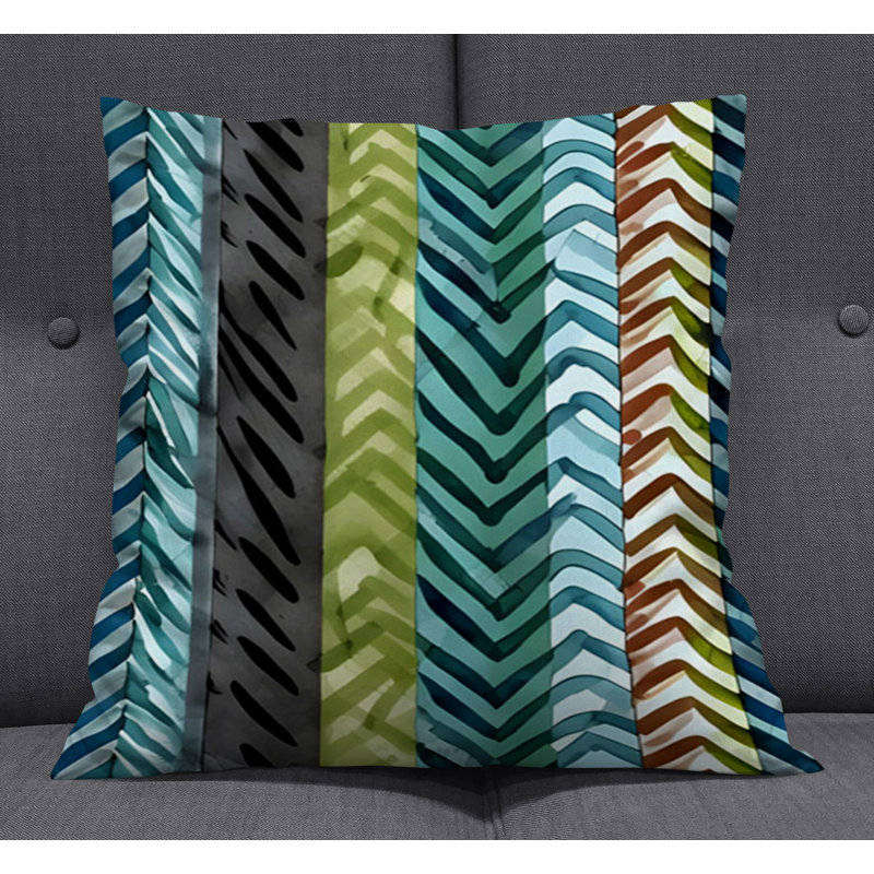 Coussin décoratif, Polyester, H 16 po x l 16 po