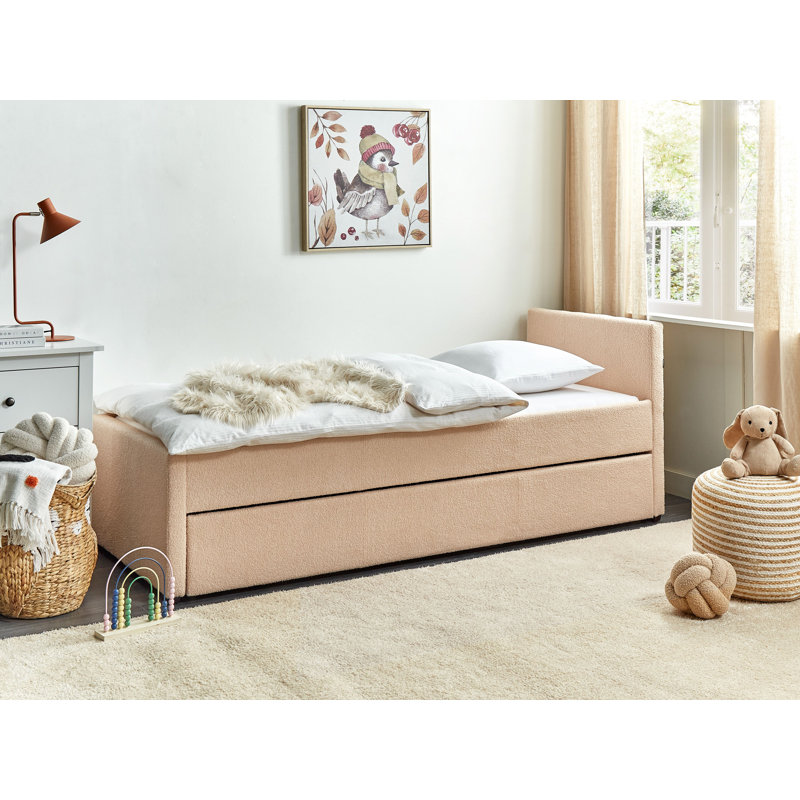 Aneliese Upholstered Storage Bed, Pink