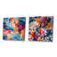 Pollman - Ensemble de 2 collages carrés botaniques abstraits-101859895-101859897