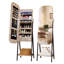 Armoire à bijoux sur pied de 16,34 po de largeur-1877509429
