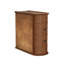 Table de bout avec station de charge intégrée, table d'appoint avec tiroirs de rangement, assemblage complet sans outils, panneau de fibres à densité moyenne