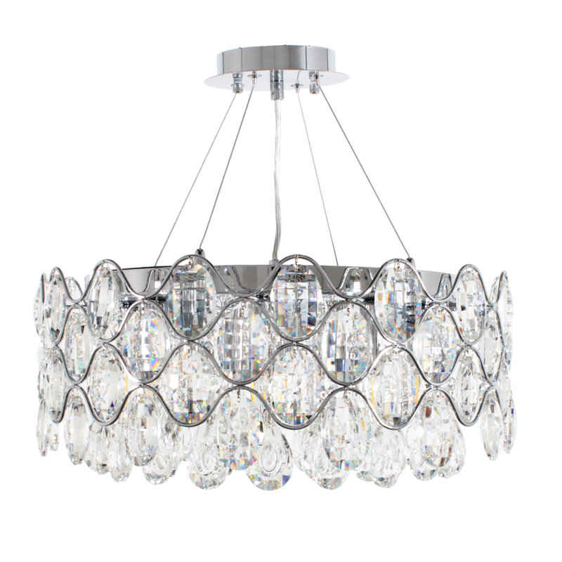 8 - Light Crystal Chandelier
