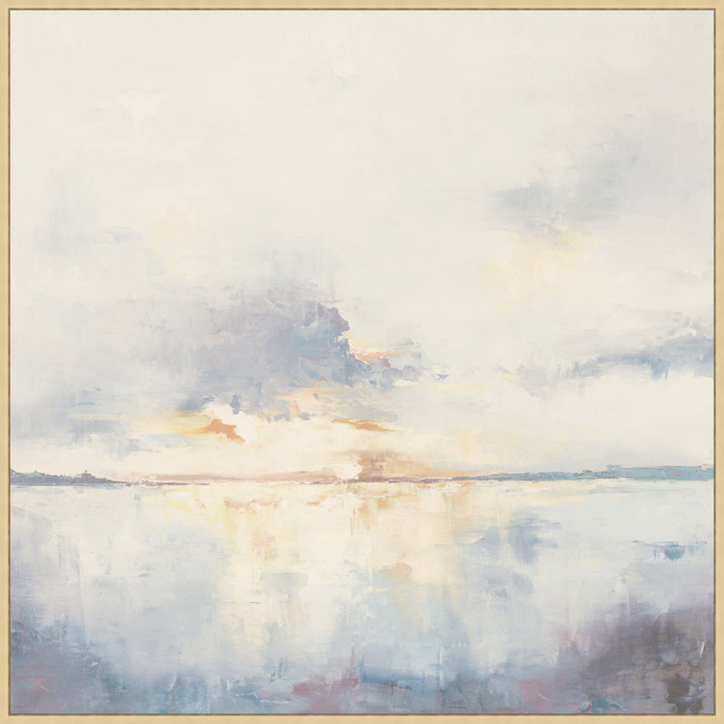 «Southern Sunset 1», reproduction encadrée sur toile