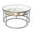 Orkney Glass Top Nesting Coffee Table