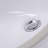 Nantucket Sinks Great Point 15.75 " Vitreous China Oval Bathroom Sink and Overflow Hole