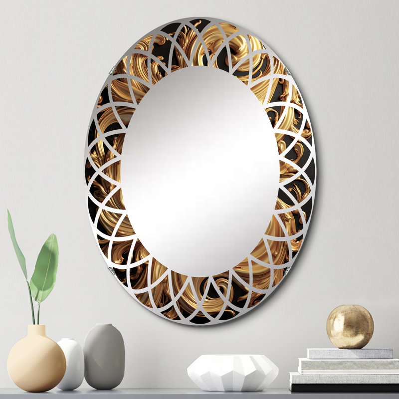 Blouson Oval Mirror, 30" x 20"