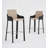 Modern And Simple Saddle Leather Armrest And Backrest Bar Stools