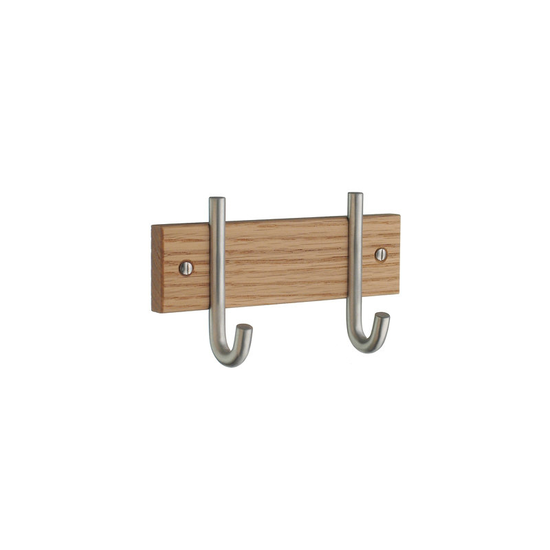 Porte-manteau mural beslagsboden, Chrome brossé