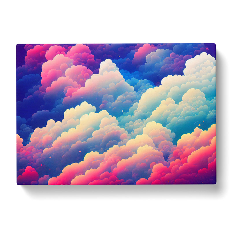 Fluffy Clouds Vol.2 - Wrapped Canvas Print, 35cm H x 50cm W x 3cm D