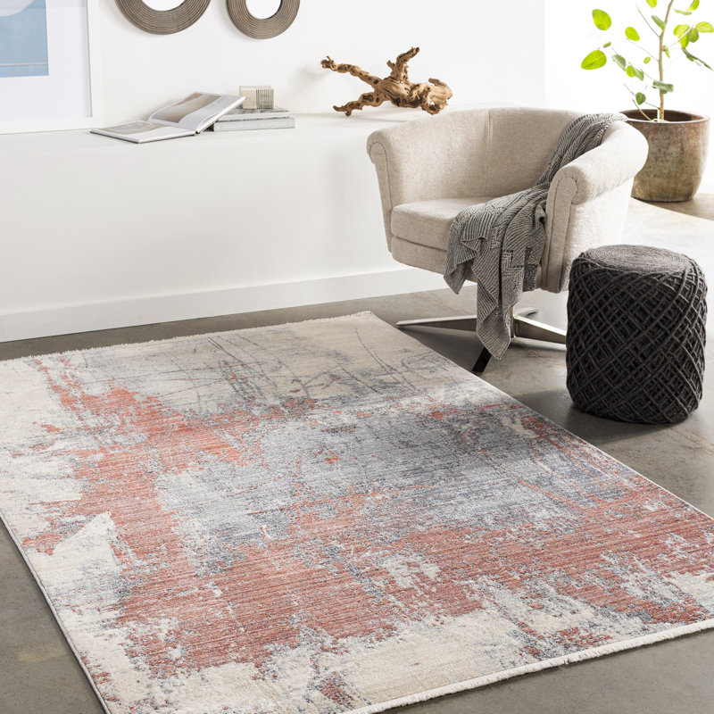 Abstract Indoor Rug, Rectangle 5' x 7'10"