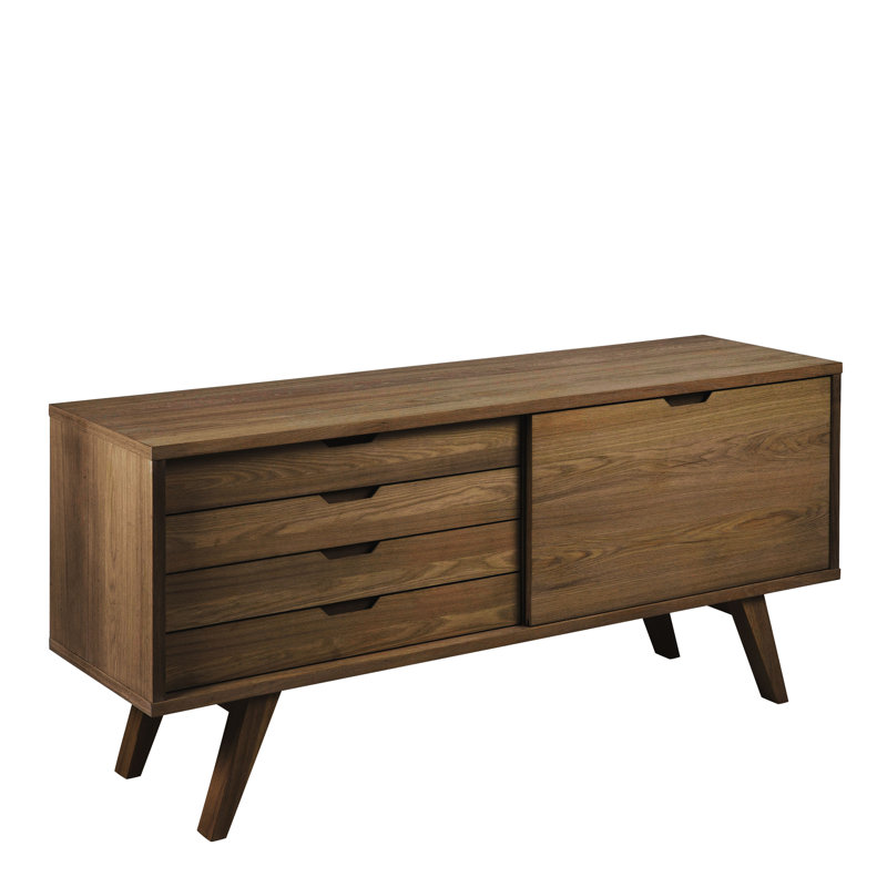 Montgomeryville 160cm Sideboard, Smoked Oak