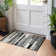 Premium Machine Washable Prisco Black Rug