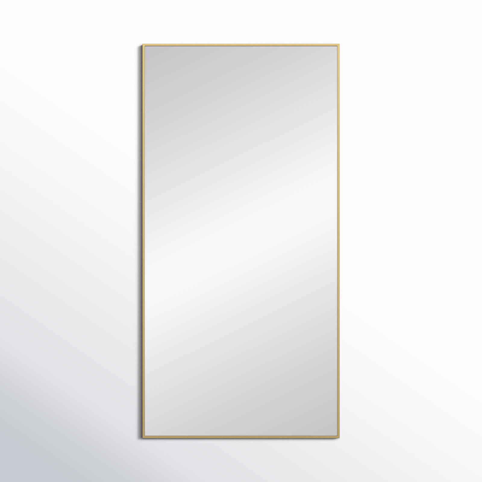 Sabine 36" Accent Mirror, 72" x 36", Brass