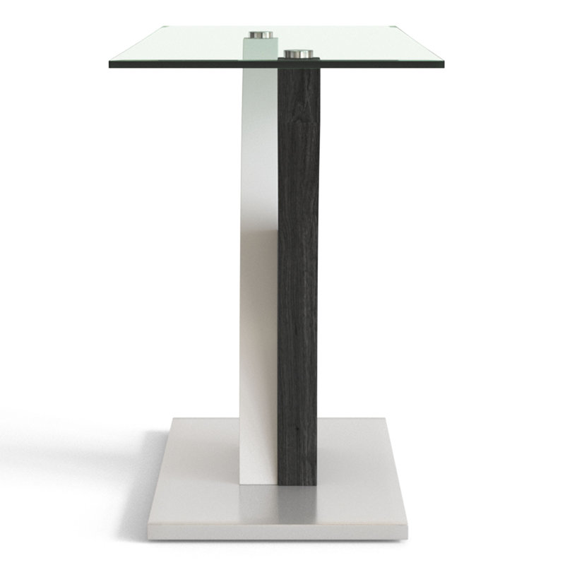 Jamel 48'' Glass Top Console Table