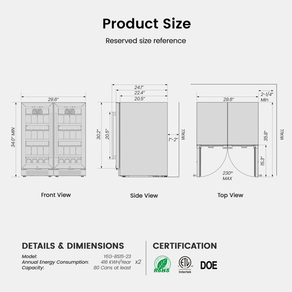 Dimensions du produit