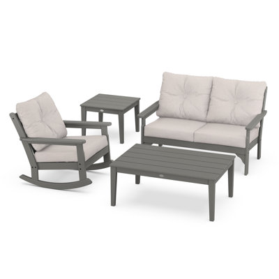 Vineyard 4-Piece Deep Seating Rocker Set