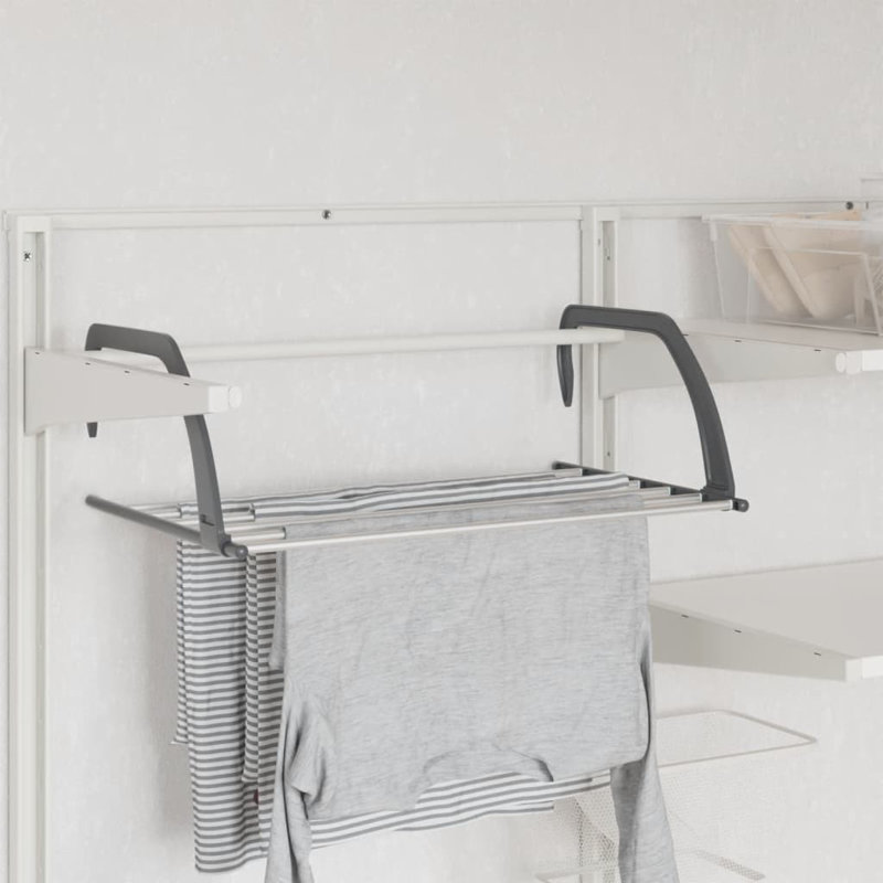 Séchoir à linge mural pliable