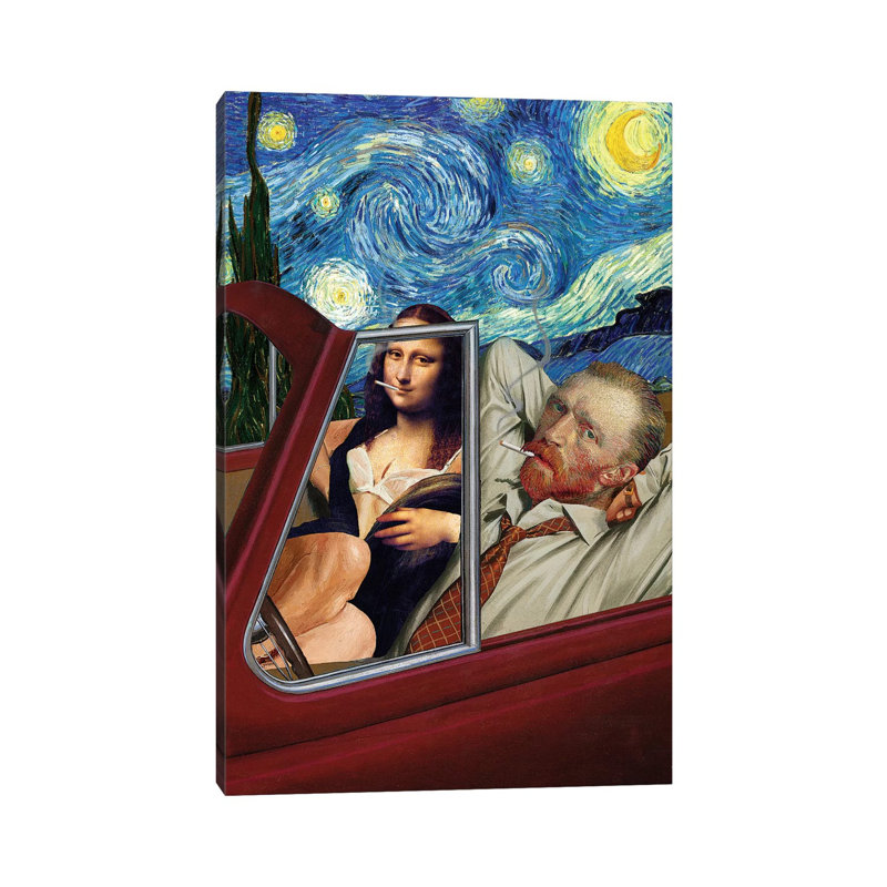 «Starry Night» par Barry Kite, impression sur toile tendue, H 12 po x l 8 po x P 0,75 po
