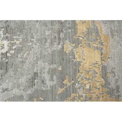 Wool Abstract Indoor Rug