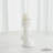 Pradier Candle Holder-White-Med