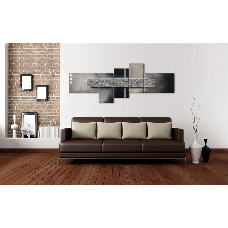 5 Piece No Frame Painting on Canvas