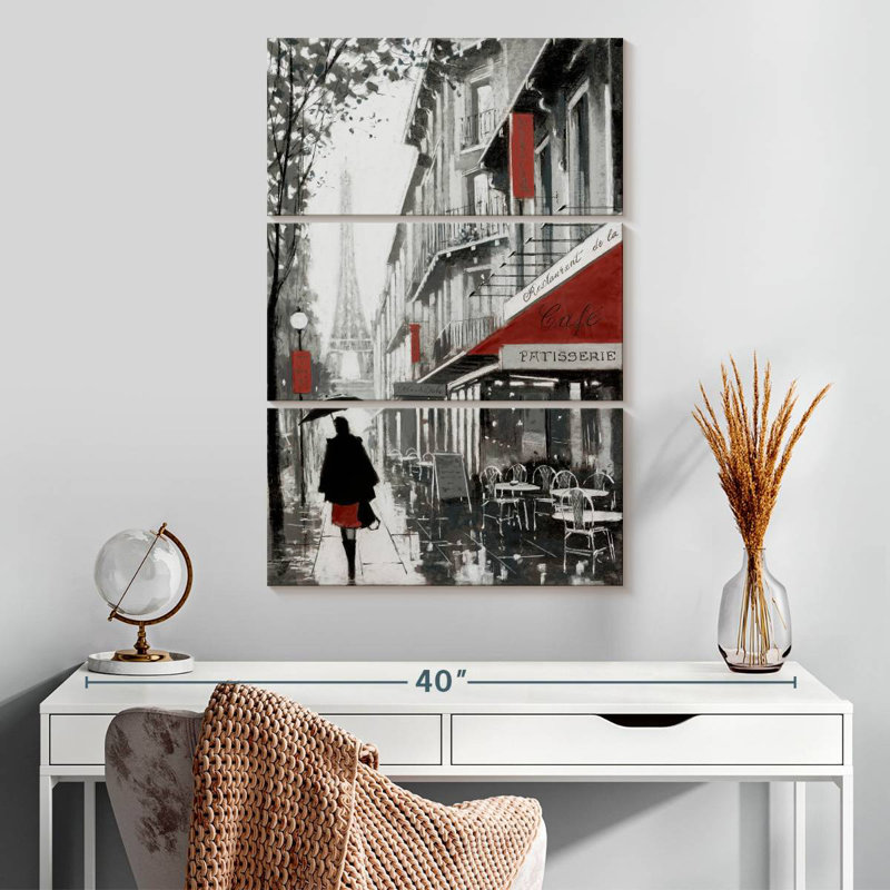 Sireci Rainy Paris I, 32" H x 20" W