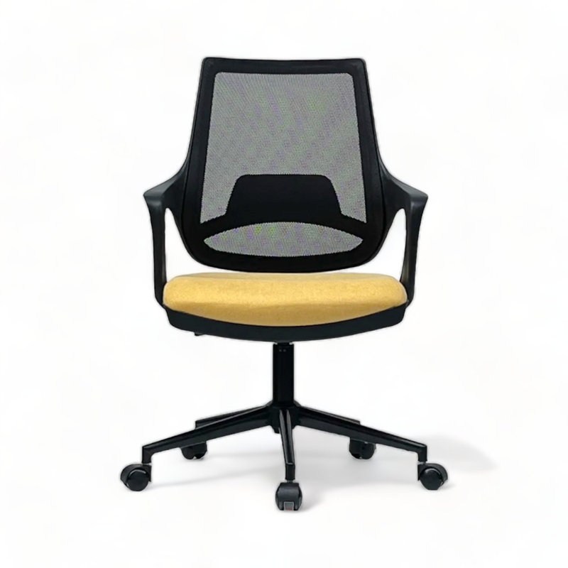 Cashay Foam Padding Office Chair, Yellow