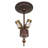 14" Wide Wisteria Flushmount