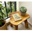 Tabouret en bois de cèdre Live Edge