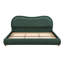 Lit plateforme en chenille avec tête de lit tapissier éponge incurvée de 8 cm-1030898349-1027595995