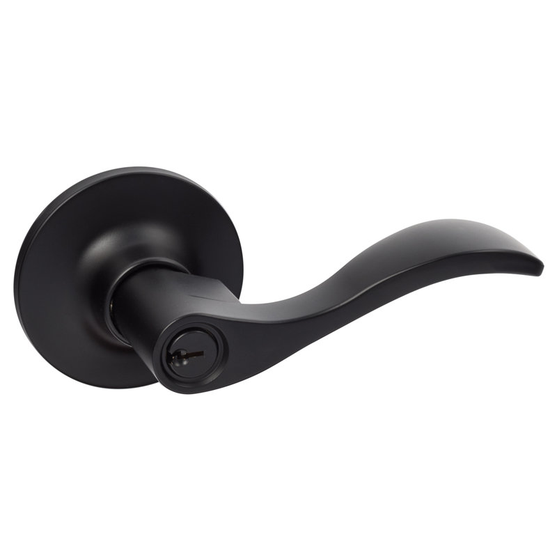 Snowbird Entry Lever, Flat Black