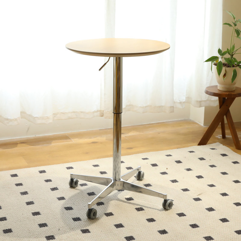 Table de salle à manger L 27,5 po x l 27,5 po, Naturel