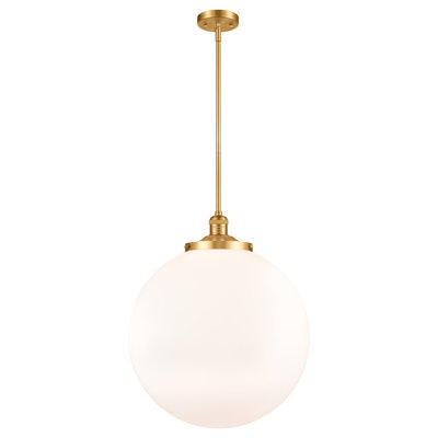 Luminaire suspendu simple à 1 lumière Beacon