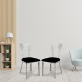 Irfana 19'' H Linen Upholstered Side Chair