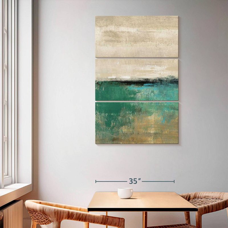 Avery Spring Valley Teal, 65" H x 42" W